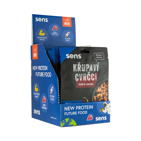 Velký balíček 12x cvrčků a červíků