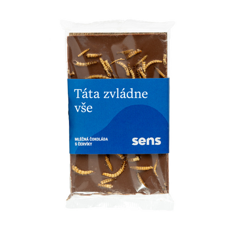 Čokolády s červíky