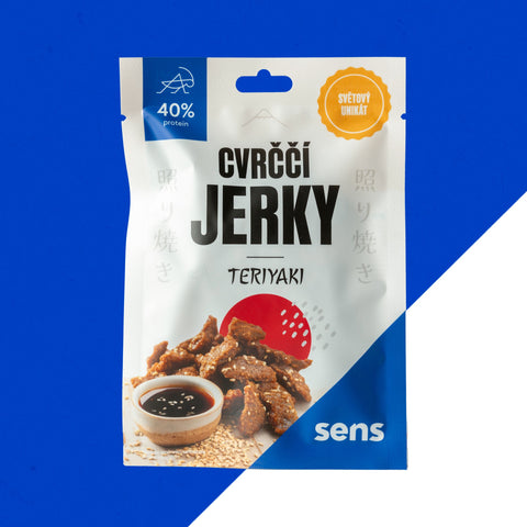 Cvrččí jerky Teriyaki - Světový unikát