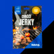 Cvrččí jerky - sušené maso BBQ