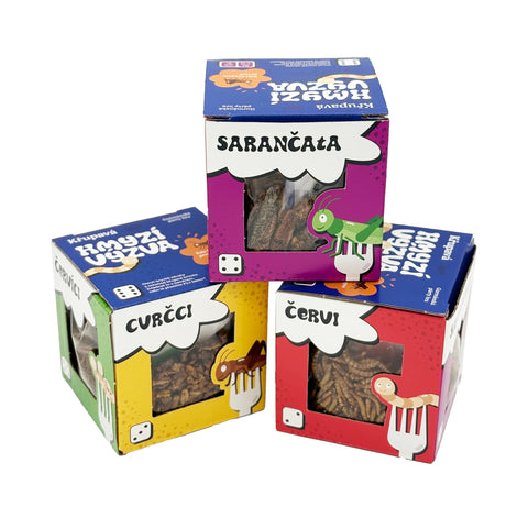 Křupavá Hmyzí Výzva – rodinná párty hra!