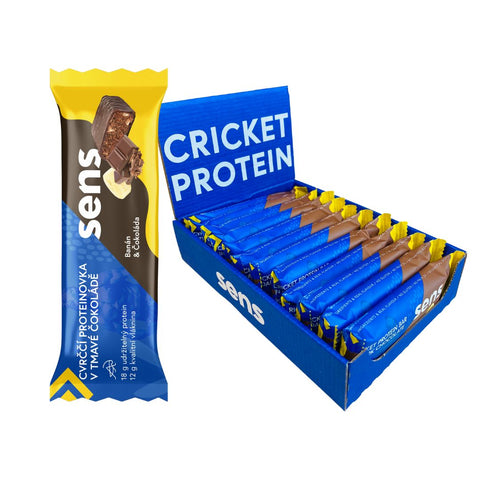 Cvrččí proteinovka v tmavé čokoládě - mix balíček