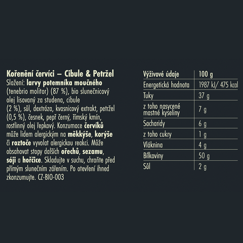 Ochutnávkový set funky cvrčků a mini / červíků v dárkovém balení